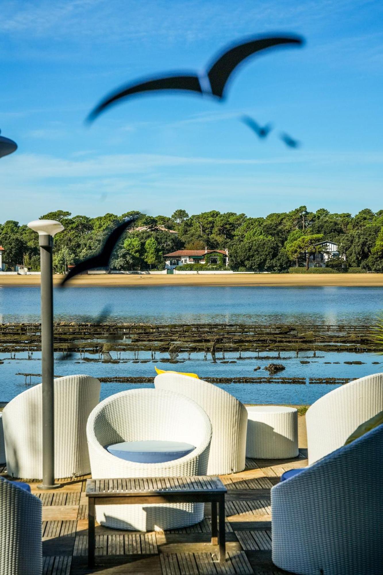 Hotel Le Pavillon Bleu Soorts-Hossegor Exterior foto