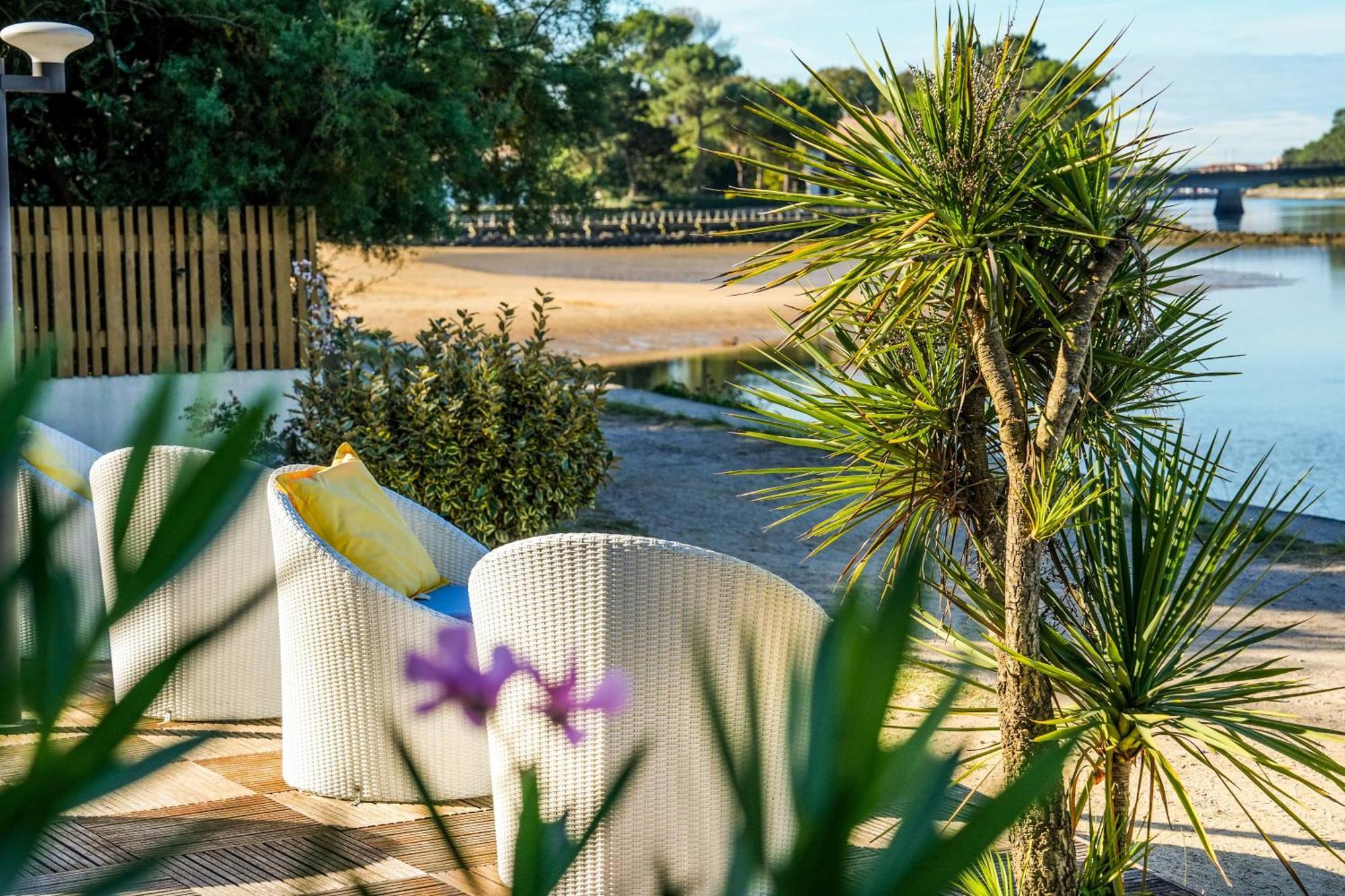 Hotel Le Pavillon Bleu Soorts-Hossegor Exterior foto
